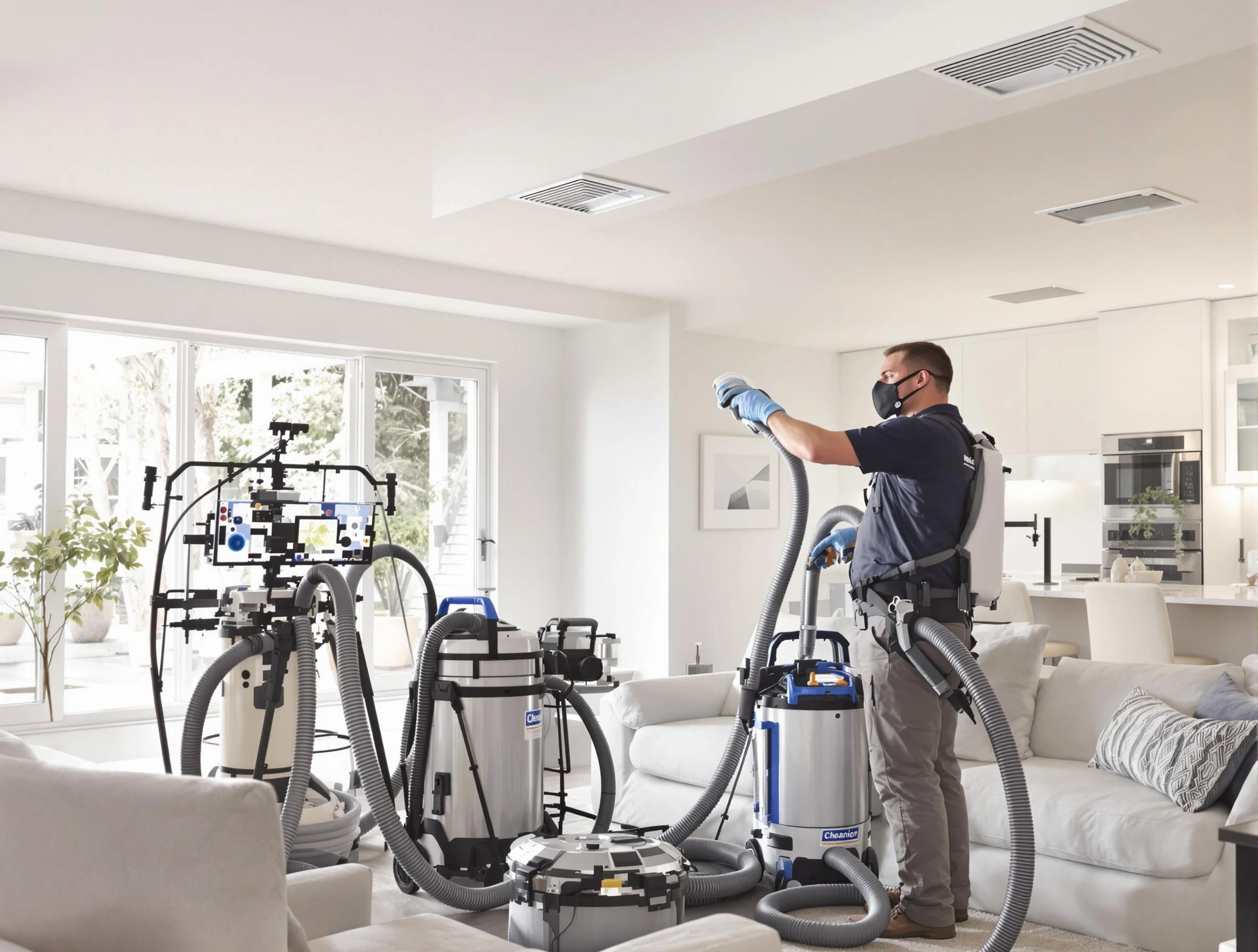 Professional AC duct cleaning by Harrisville Air Duct Cleaning in Harrisville