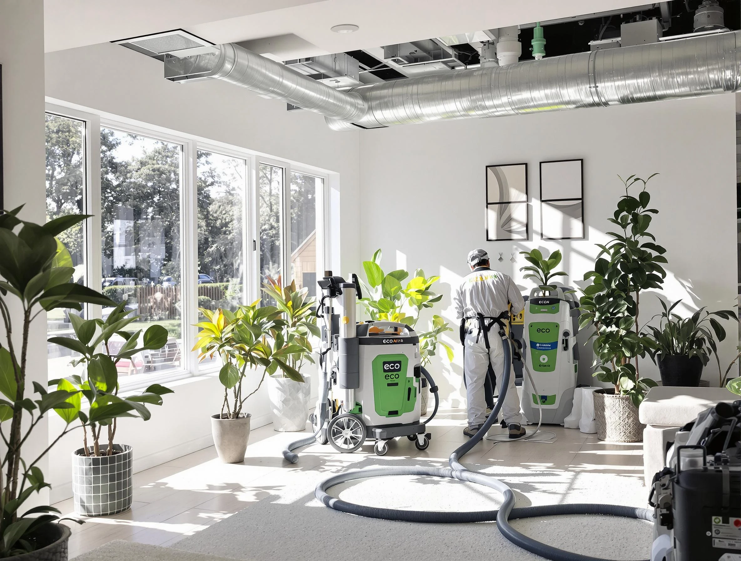 Environmentally-friendly duct cleaning by Harrisville Air Duct Cleaning in Harrisville